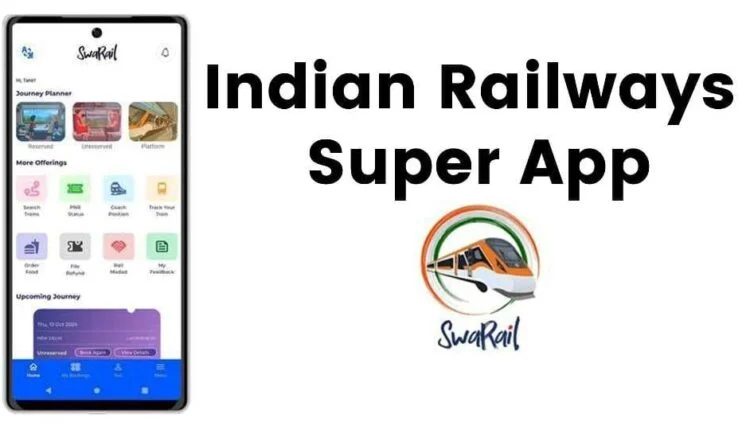 Indian Railway Ministry launched new super app SwaRail