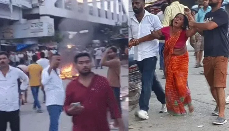 सीवान में बीच बाजार ट्रिपल मर्डर, 3 लोगों को तलवार से काट डाला