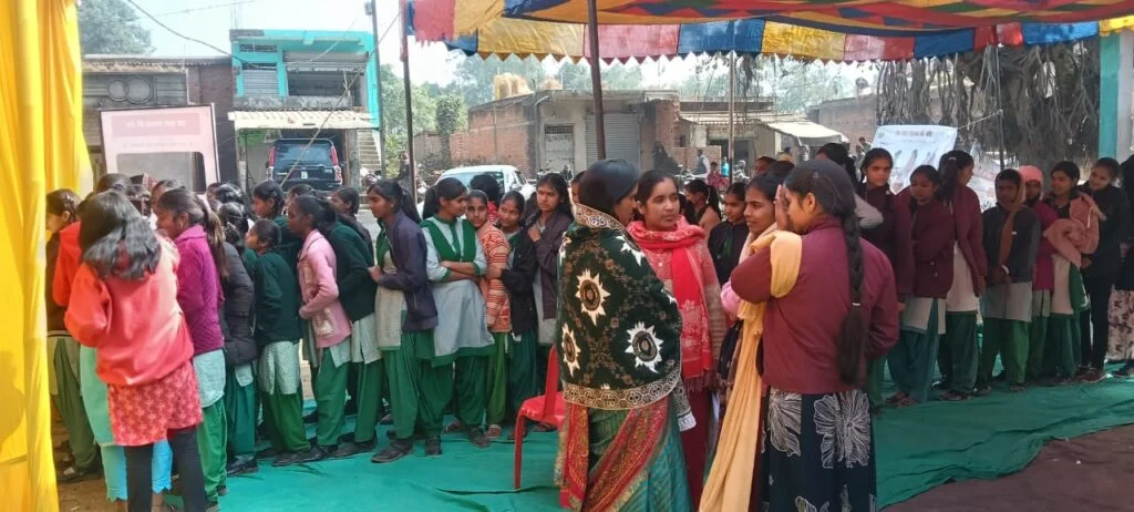 निःशुल्क स्वास्थ्य शिविर “एक पहल – स्वास्थ्य की ओर” का आयोजन