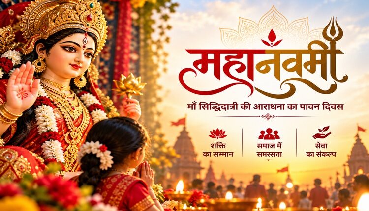 महानवमी: शक्ति, सिद्धि और सामाजिक समरसता का पर्व